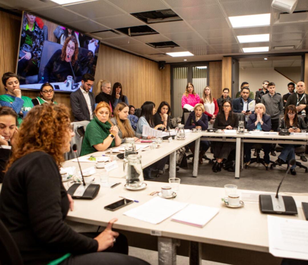 Plenario de la Comisión de Libertad de Expresión con periodistas parlamentarios en la Cámara de Diputados.